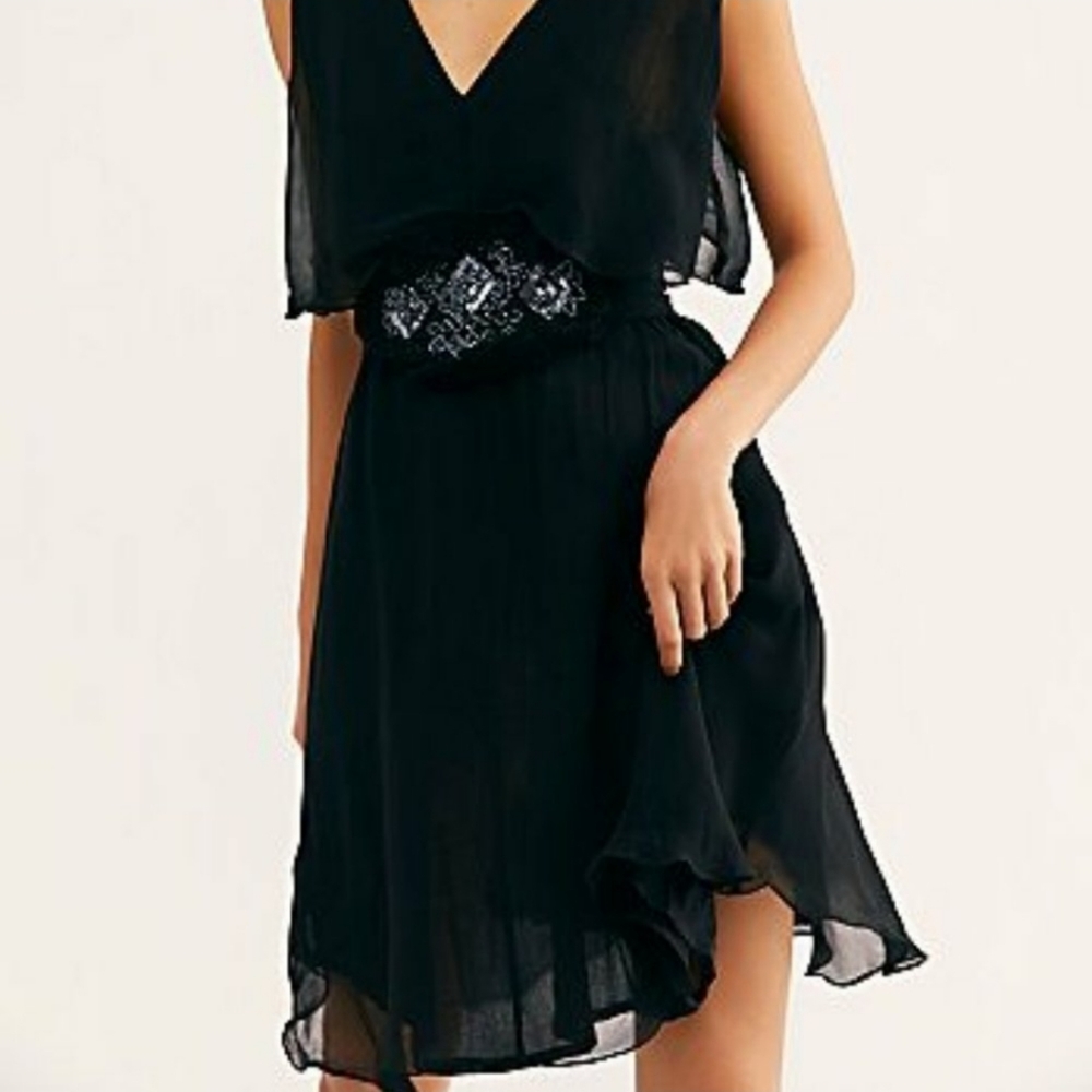 ANTIK BATIK NWT Embellished Popy Cocktail Dress